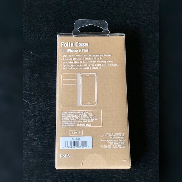 PROTECT IT Folio Case for iPhone 6 Plus 👀 - Picture 2 of 5